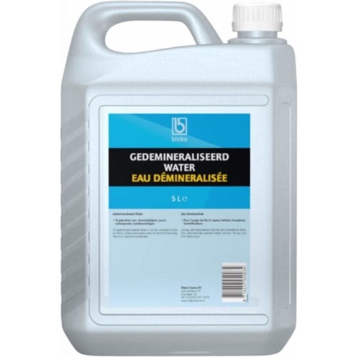 Gedemineraliseerd water (5 liter)