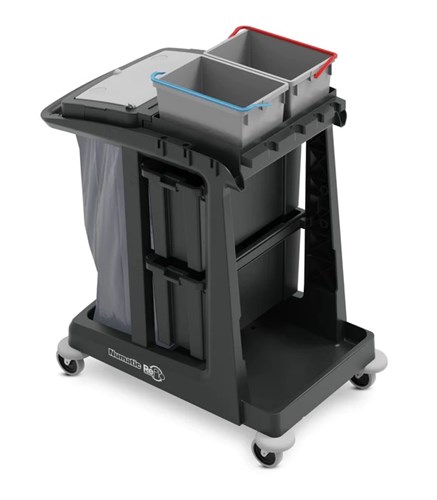 Werkwagen ReFlo ECO-Matic EM2 met 2 x 10L emmers