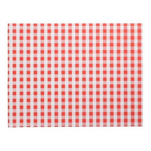 Placemats, papier 30 cm x 40 cm rood 