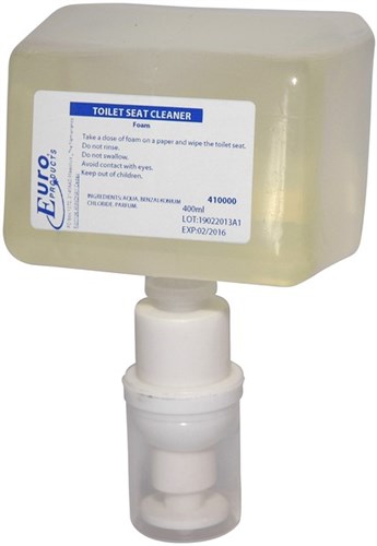 Euro Pearl toiletseatcleaner foam 6x400ml