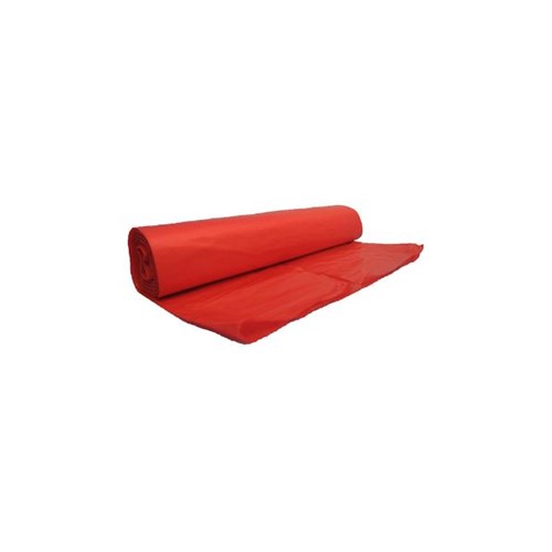 HDPE afvalzak 58x100cm T23 Rood (1 rol x 20 stuks)