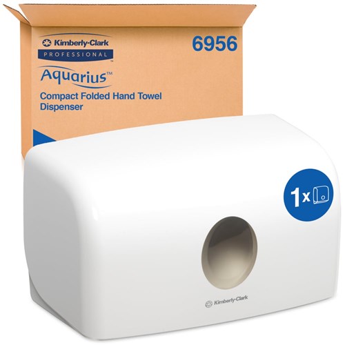Aquarius handdoek dispenser multifold wit
