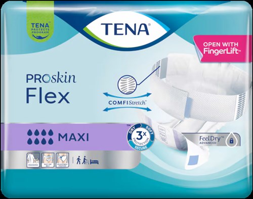TENA ProSkin Flex Maxi Medium (1 x 22 stuks)
