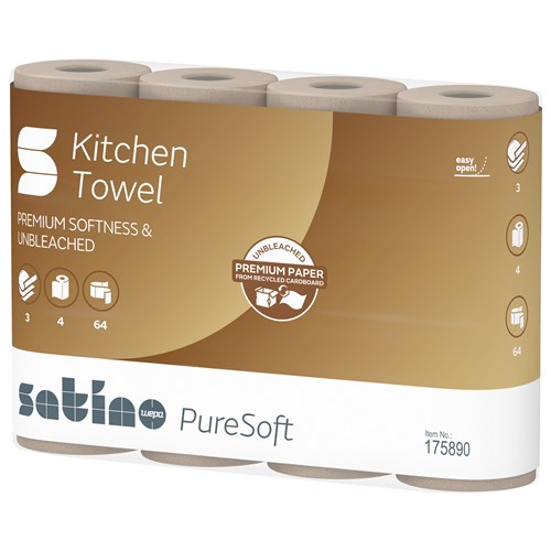Satino PureSoft Keukenrollen 3 laags