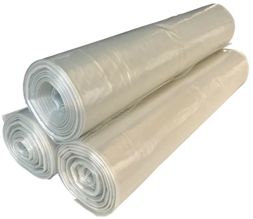 Afvalzak 70x110 T90 transparant - doos 10x10 rollen