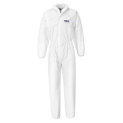 ST40 - BizTex Microporeuze overall Type 6/5 kleur wit mt xl