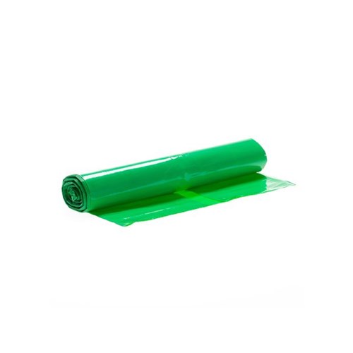 HDPE afvalzak 58x100cm T23 Groen (500 stuks)