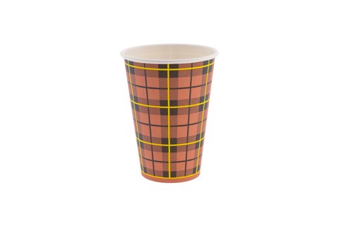 Koffiebekers 180 ml (7,5 oz), karton Ø 7,03 x 9,2 cm 25x100