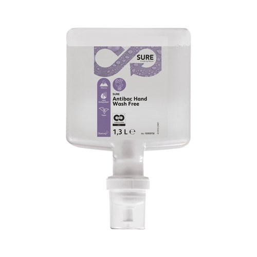 Sure Antibac handwash (4 x 1.3ltr)