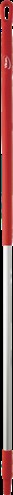 Vikan Ergo steel aluminium 1500 mm x 30 mm rood