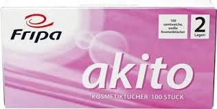 100 Make-up doekjes 20cmx21cm wit 