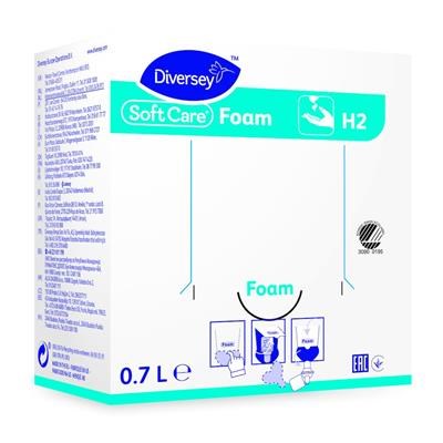 Soft Care Foam H2 (6 x 700 ml) Milde handzeep