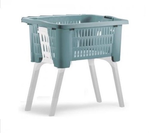 Wasmand met inklapbare poten 60x40x60cm assorti kleur