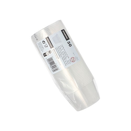 Dressingschaaltjes, PP rond 100 ml Ø 7,1cm 4,3 cm tr. 20x50