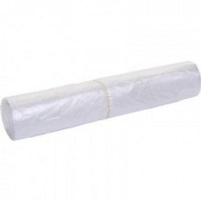 LDPE Afvalzak 70+(2x15)x200cm T70 transparant