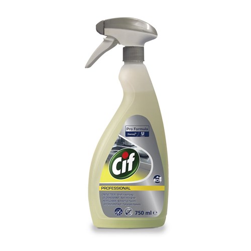 Cif Pro Formula Ontvetter 6x0.75L - Gecombineerde reiniger
