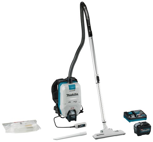 Makita 40 V Max Rugstofzuiger 2L