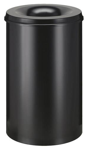Vlamdovende Papierbak 110LTR Zwart
