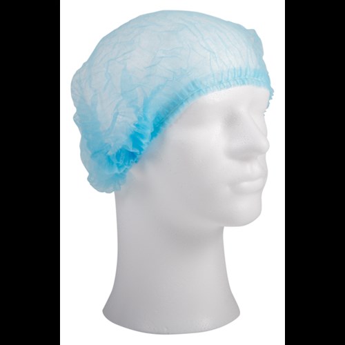 Haarnet, PP, Wokkel, Ø58cm, blauw