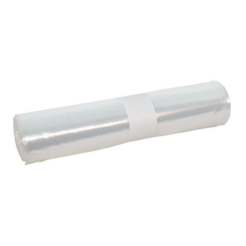 LDPE afvalzak 80x110 T70 transparant (10 rol x 20 stuks)