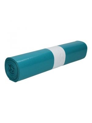 LDPE afvalzak 80x120cm blauw T70 (200 stuks)