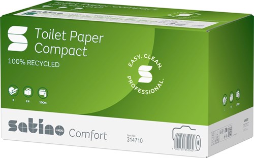 Satino Premium compact rol 2 laags 100m
