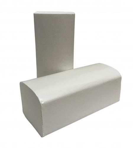 Tulp Handdoeken Z-vouw, 2-laags, cellulose, wit, 21x23 cm