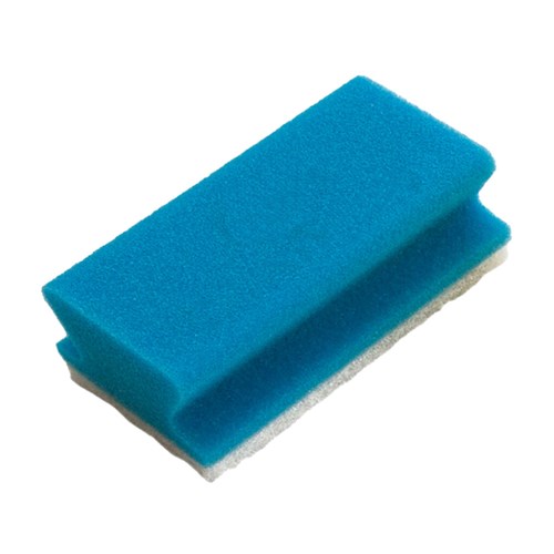 TASKI Reinigingsspons 10x - 14 x 8 cm - Blauw